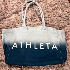 Athleta Gradient Blue Tote Bag